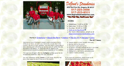 Desktop Screenshot of degrootsstrawberries.com